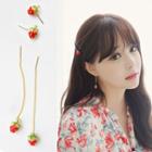 Strawberry Studs / Drop Earrings