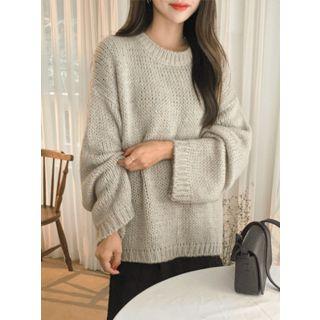 Oversized Rib-knit Sweater