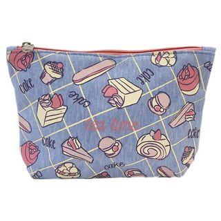 Cake Sweat Pouch (blue)