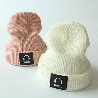 Applique Knit Beanie