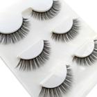 False Eyelashes 3d-x10 - Black - One Size