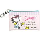 Snoopy Flat Coins Pouch (pink) One Size