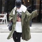 Hooded Fleece-lined Parka