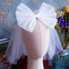 Wedding Bow Short Veil