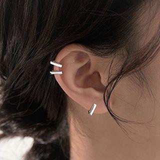 Triangle Alloy Cuff Earring