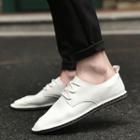 Lace-up Stitched Casual Shoes