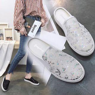 Lace Mules