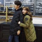 Couple Matching Hooded Quilted Padded Coat