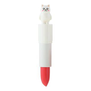 Tonymoly - Bling Cat Cotton Lipstick - 10 Colors #04 Little Coral