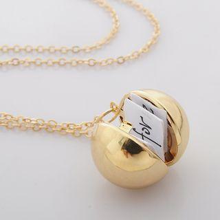Openable Ball Necklace