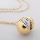 Openable Ball Necklace