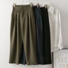 Elastic High-waist 9/l Dress Pants