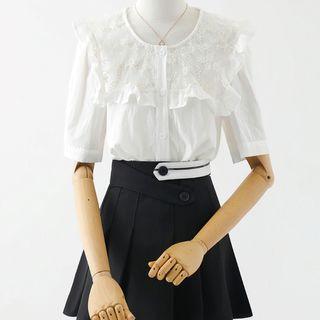Pleated Skirt / Blouse