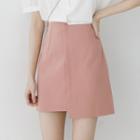 High Waist Irregular Skirt
