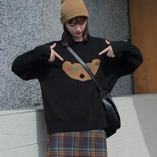 Bear Long-sleeve Top