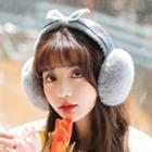 Bow Faux Fur Earmuffs