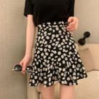 Floral Mini Dress / Floral Mini Skirt / Sleeveless Floral Dress / Floral Cropped Top / Floral Midi Skirt / Short-sleeve T-shirt