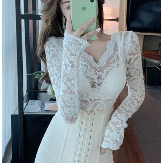 Lace Top / A-line Skirt