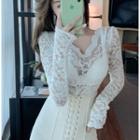 Lace Top / A-line Skirt