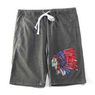 Indian Print Shorts