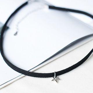 925 Sterling Silver Star Choker