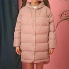 Hood Button Thick Padded Coat