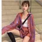 Glitter Shirt / Shorts / Wide Leg Pants