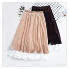 Color-block Layered Skirt