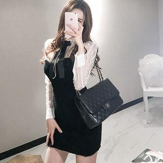 Textured Tube Minidress