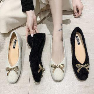 Ribbon Low-heel Pumps