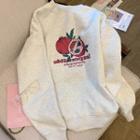 Pomegranate Print Sweatshirt