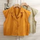 Sleeveless Loose Shirt