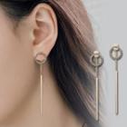 Rhinestone Geometric Earrings