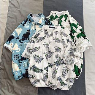 Printed Short-sleeve Shirt (various Design)