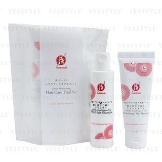 Makanai Cosmetics - Gentle Moisturizing Hair Care Trial Set (luxury Camellia Fragrance): Shampoo 30ml + Treatment 25g 2 Pcs