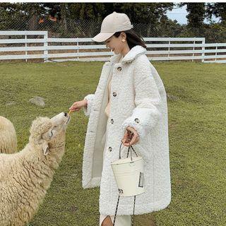 Buckled Turtleneck Coat