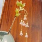 Flower Hair Stick J50 - Green - One Size