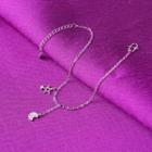 925 Sterling Silver Moon & Star Bracelet / Anklet
