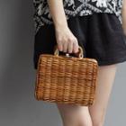 Straw Hand Bag As Shown In Figure - One Size