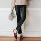 Wool Blend Tapered Dress Pants