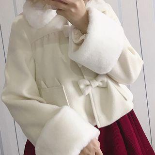 Ribbon Accent Coat