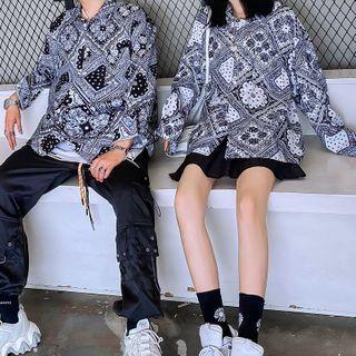 Couple Matching Paisley Print Shirt