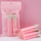 Set Of 2: Hair Roller Set Of 2 Pcs - Pink - One Size