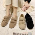 Adhesive Tab Furry Shoes