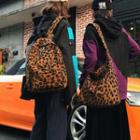 Leopard Pattern Lightweight Backpack / Tote Bag