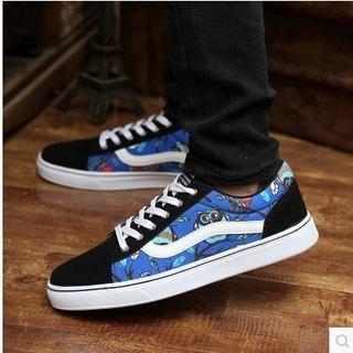 Print Panel Sneakers