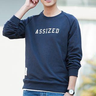 Letter Embrodiered Pullover