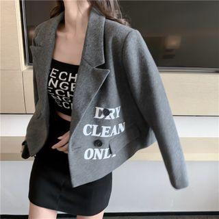 Loose-fit Double-breasted Wool Blazer