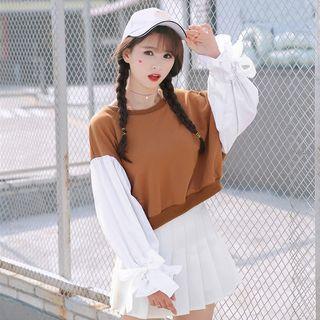 Puff-sleeve Sweatshirt