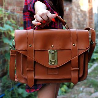 Studded Satchel
